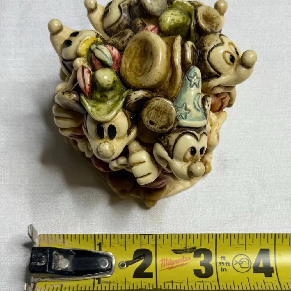 Disney Harmony Kingdom Mickey Through The Years Collectible Trinket Box